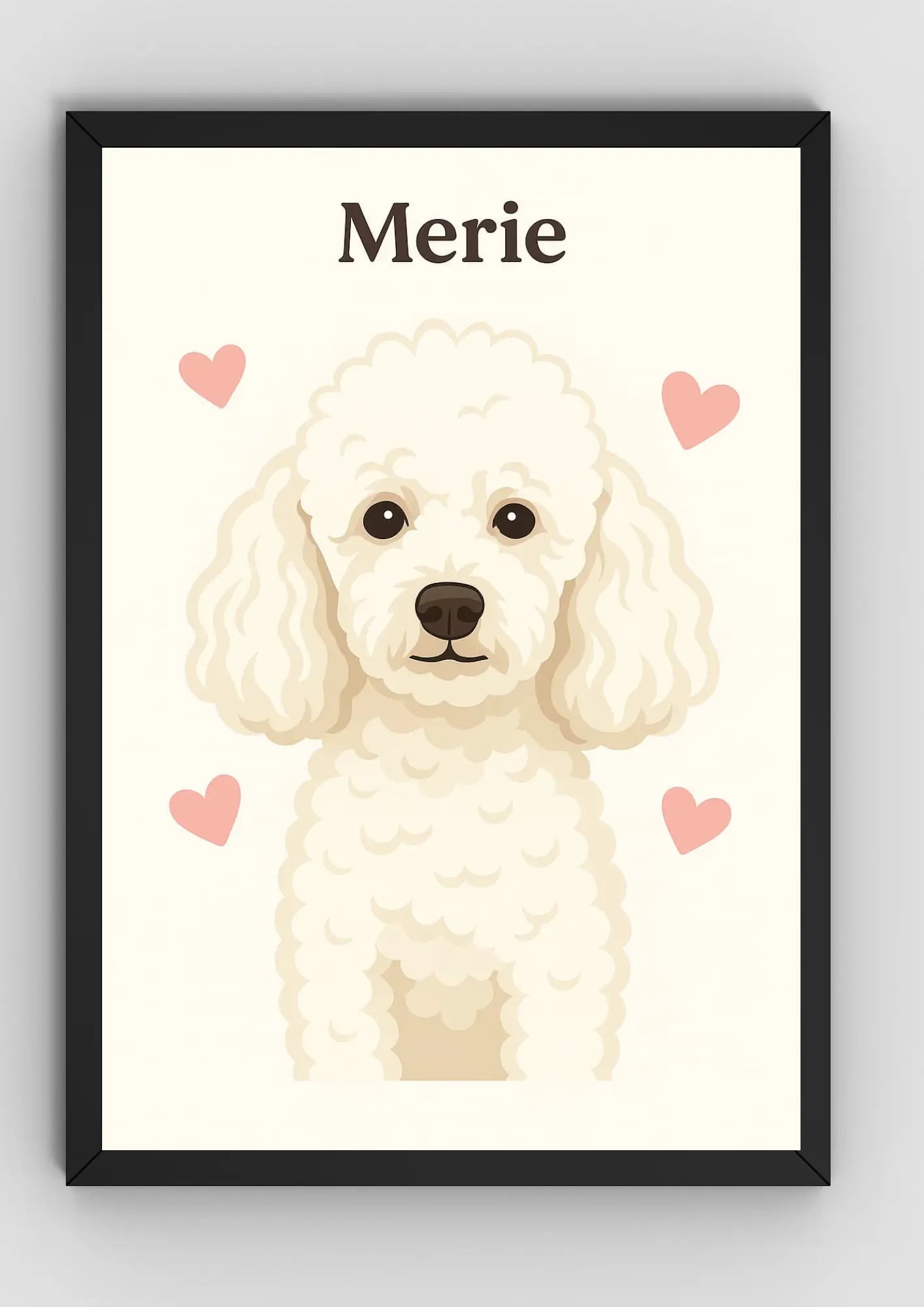 Retrato Mascota Personalizado Estilo San Valentín