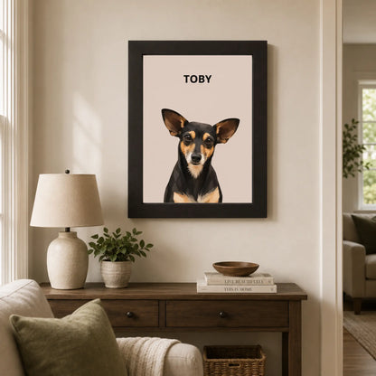 Retrato Mascota Personalizado Pop-Art