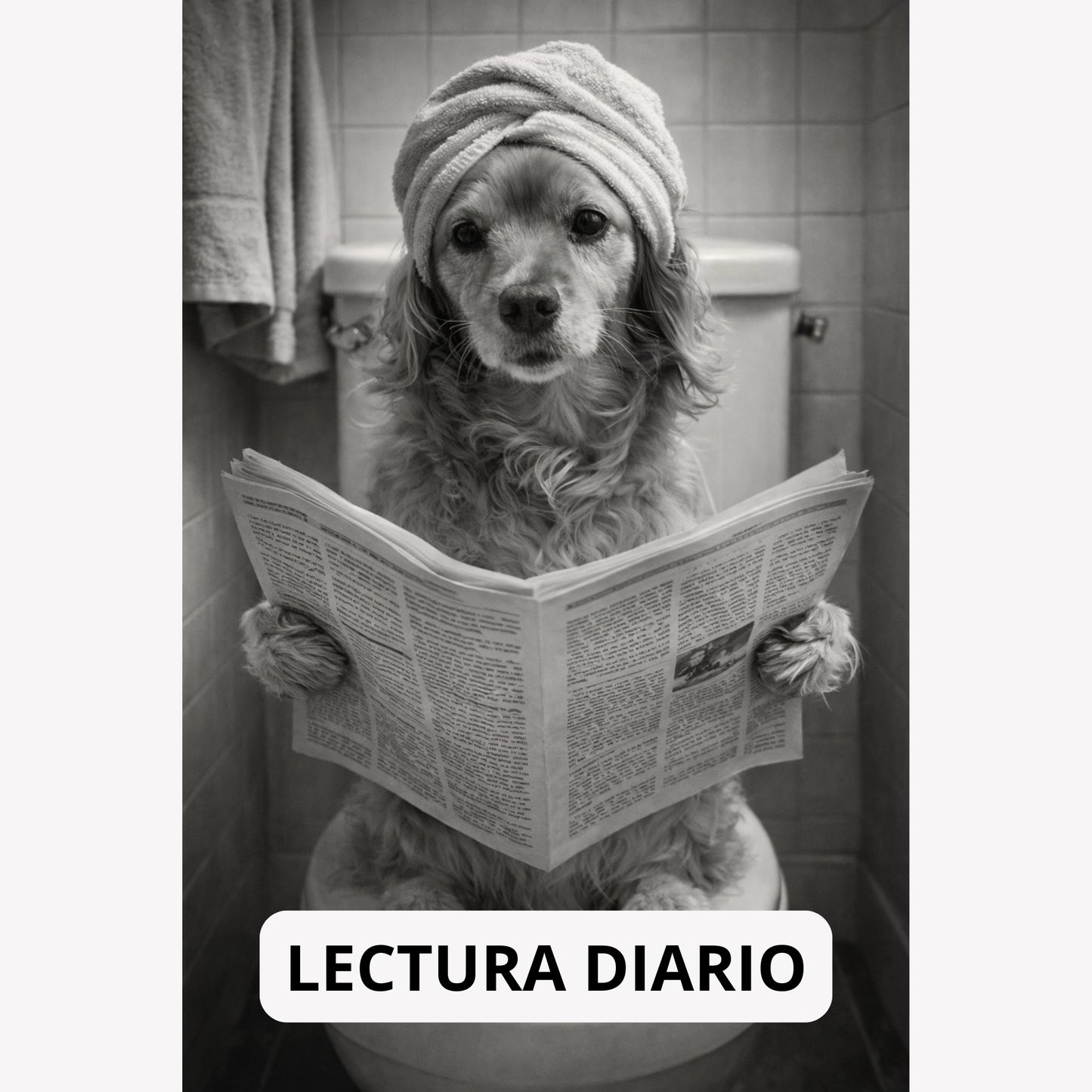 Cuadro Mascota Estilo Spa Personalizado