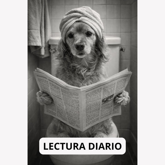 Retrato Personalizado de Mascota — Lectura Diario