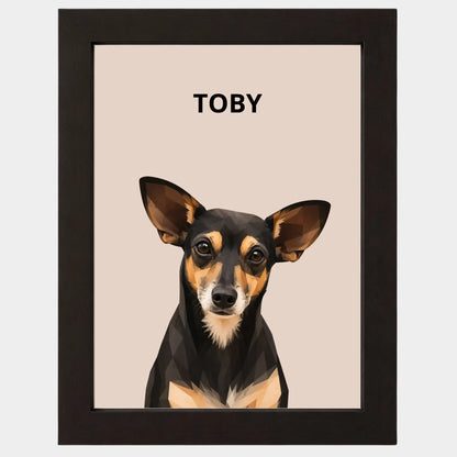Retrato Mascota Personalizado Pop-Art