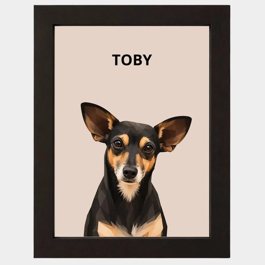 Retrato Mascota Personalizado Pop-Art