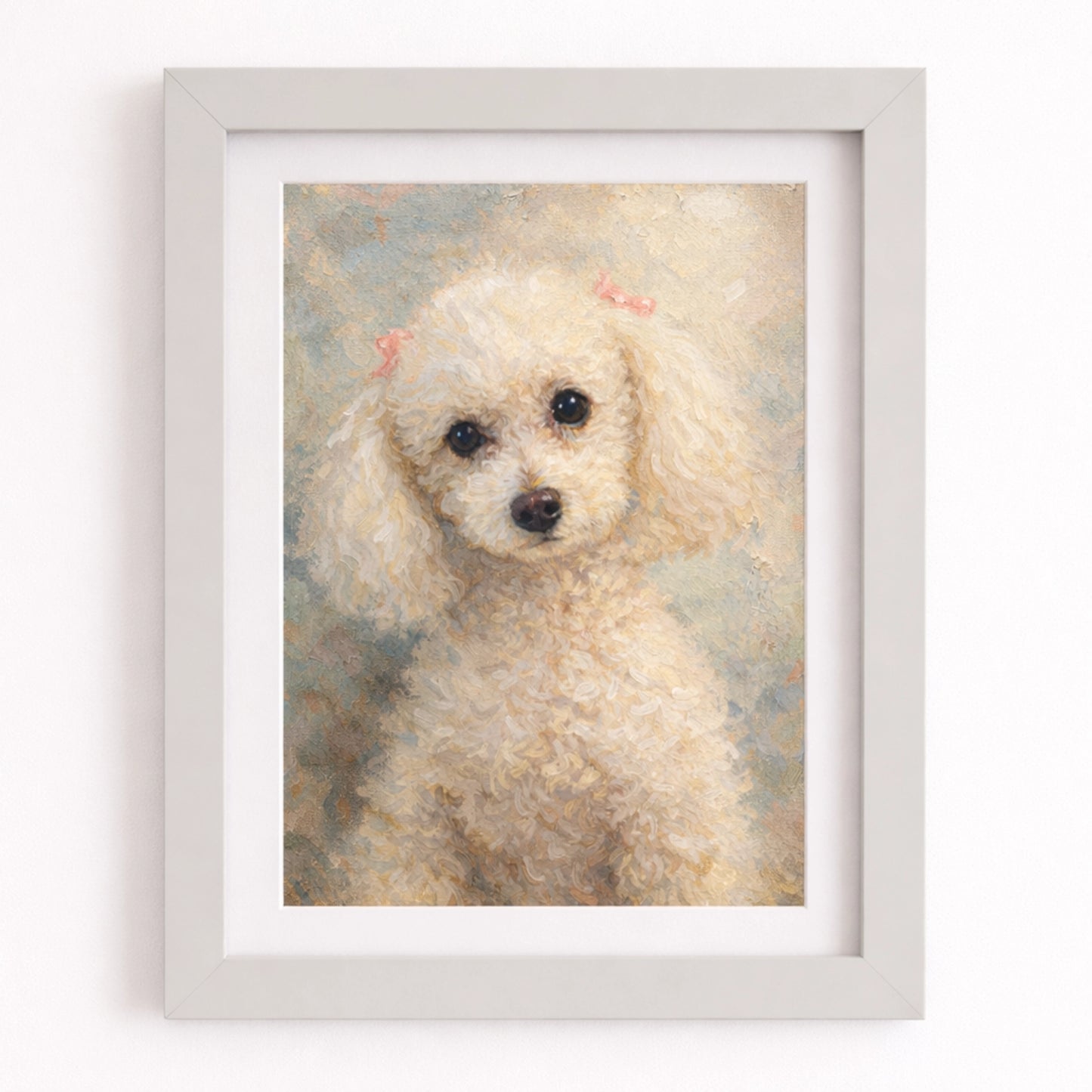 Cuadro Personalizado de Mascota Óleo