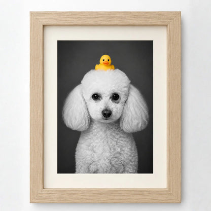 Cuadro Mascota Patito Clásico Personalizado