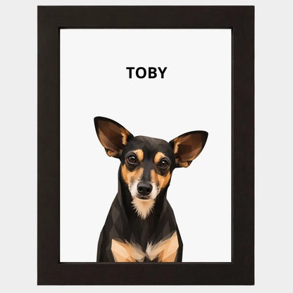 Retrato Mascota Personalizado Pop-Art
