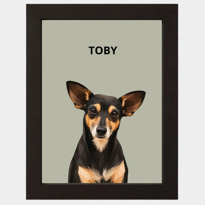 Retrato Mascota Personalizado Pop-Art