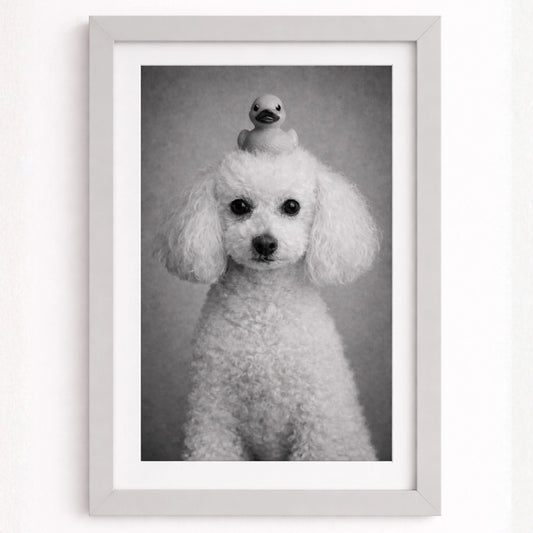 Retrato Personalizado de Mascota — Patito Clásico
