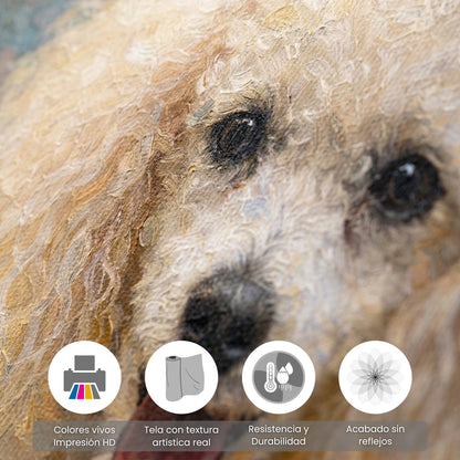Cuadro Personalizado de Mascota Óleo