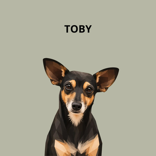 Retrato Mascota Personalizado Pop-Art