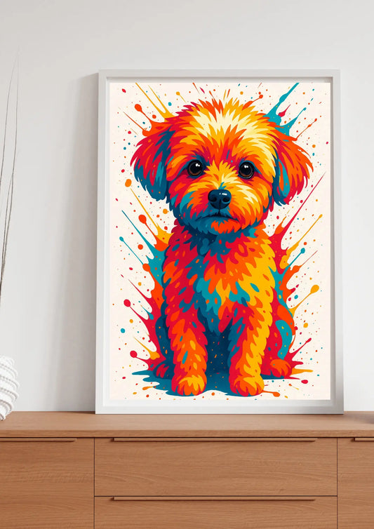 Retrato Mascota Personalizado Estilo Art Graffiti