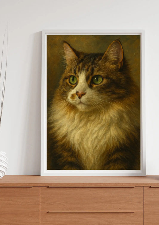 Retrato Mascota Personalizado Estilo Al Óleo