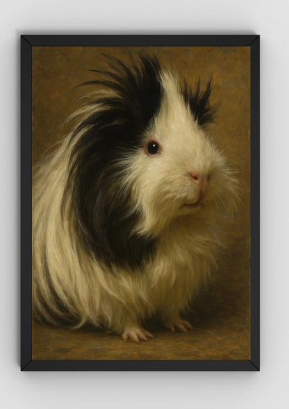 Retrato Mascota Personalizado Estilo Al Óleo