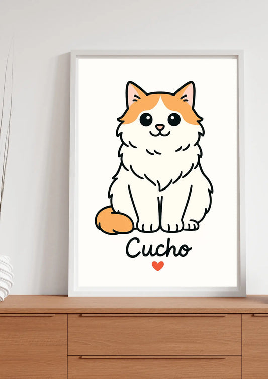 Retrato Mascota Personalizado Estilo Kawai