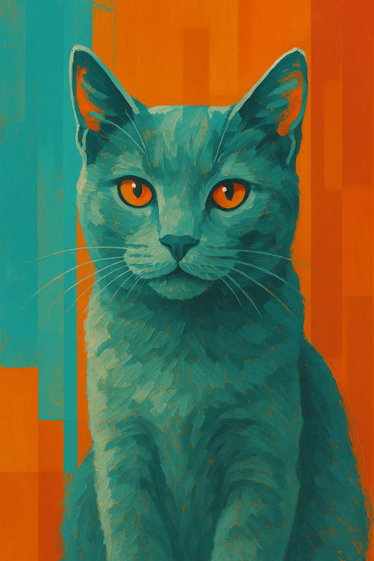 Retrato Digital Estilo Pop Art Moderno