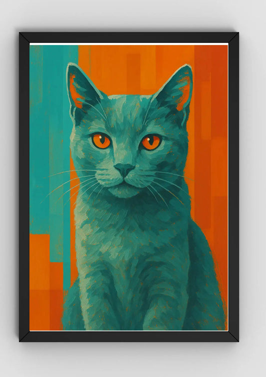 Retrato Mascota Personalizado Estilo Pop Art Moderno